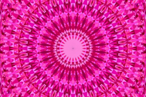 Download Pink Seamless Mosaic Mandala Pattern - Man Collection