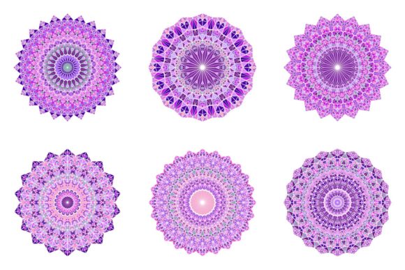 Download 6 Mosaic Mandala Designs - Man Collection