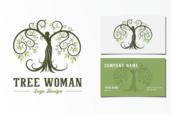Download Tree Woman Logo Design - Man Collection