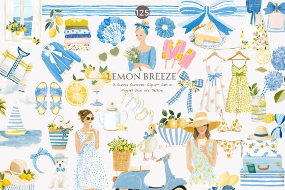 Download Lemon Clipart Summer Fashion Cottagecore - Eco Collection