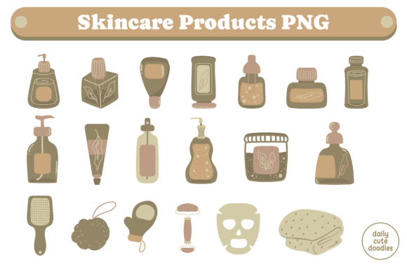 Download Beauty Skincare Bottles and Cosmetics - Cosmetics Collection