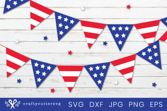 Download 4th of July Bunting Banner | Independence Day Decoration - Eco Collection