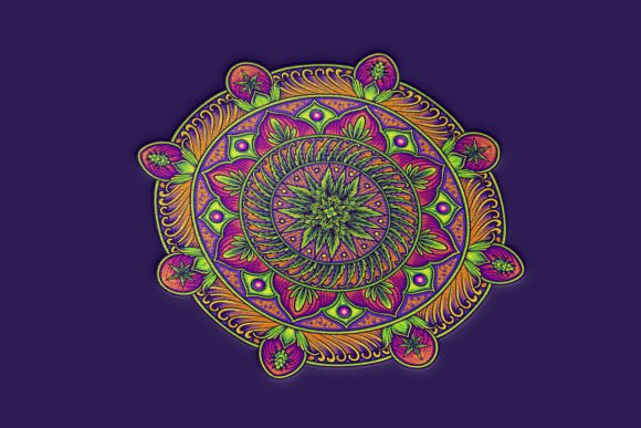 Download Sacred Geometry Mandalas Cannabis Art - Man Collection