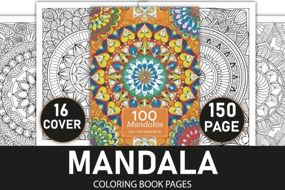 Download Relaxing Mandalas: Adult Coloring Book - Man Collection