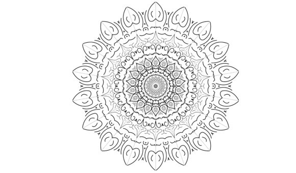 Download Lace Ornament Mandala Design Template - Ornament Collection