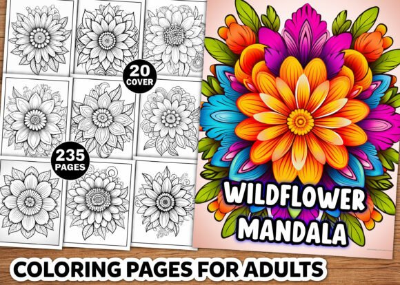Download Wildflower Mandala Coloring Pages - Man Collection