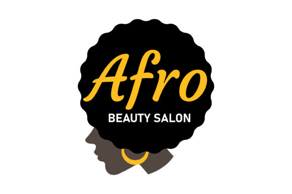 Download Beautiful Afro Hair Woman Logo Design - Man Collection